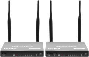 200M Wireless WiFi Transmitter Receiver USB KVM 1080P HDMI Loop IR Remote Wireless HDMI Extender Splitter Switch PC To Multi TV