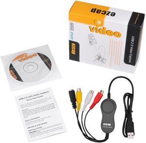 USB Audio Video Capture USB 2.0 Video Converter Convert Analog Video to Digital Format