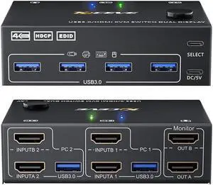 dulmonitorus3.0dmikvmsit2omputers2monitors,dulmonitordmikvmsiterus3.0version,4k@60zdresolution,supportopndextendeddisplkfgl