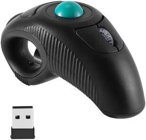 Wireless 2.4G Left Hand Right Hand Mouse Ergonomics Y-10W Trackball Mouse Desktop Computer Accessories for Air Mouse
