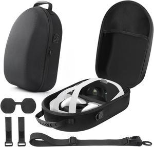 Travel Carrying Case for Quest 3 VR Glasses Gaming Headset Controllers