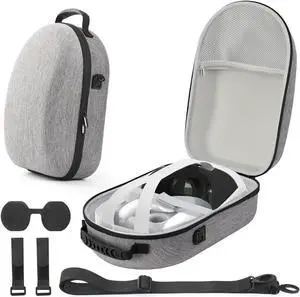 Travel Carrying Case for Quest 3 VR Glasses Gaming Headset Controllers
