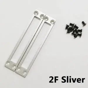 SSD 2.5 inch hard drive bracket aluminum alloy material can be fixed on the chassis with screws for PC Hard Drive Enclosure