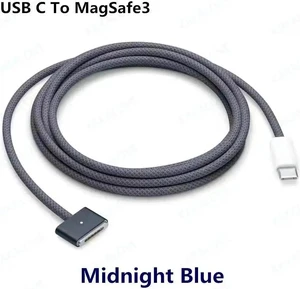 USB Type C To Magsafe 3 Magnetic Charger Cord Laptop Charging Cable Converter PD 140W for MacBook Air/Pro A2442 A2485 A2681 USB Type C To Magsafe 3 Magnetic Charger Cord Laptop Charging Cable Converter PD 140W for MacBook Air/Pro A2442 A2485 A2681