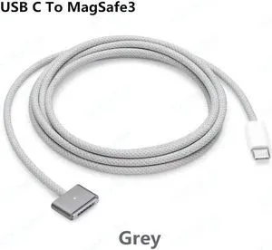 USB Type C To Magsafe 3 Magnetic Charger Cord Laptop Charging Cable Converter PD 140W for MacBook Air/Pro A2442 A2485 A2681 USB Type C To Magsafe 3 Magnetic Charger Cord Laptop Charging Cable Converter PD 140W for MacBook Air/Pro A2442 A2485 A2681