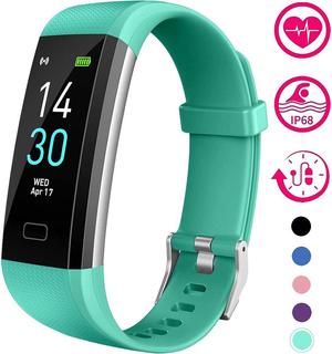 Fitness Tracker, Activity Tracker Watch With Heart Rate Monitor, Message Notification, Waterproof IP68 Pedometer With Step Counter Sleep Monitor Calorie Counter For Android & IPhone