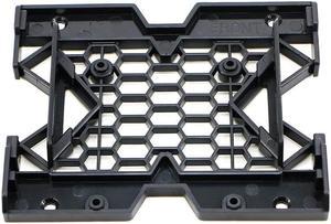 Internal Hard Disk Drive 2.5'' or 3.5'' to 5.25'' SSD HDD Mounting Bracket Bays Holder Adapter for PC,5.25-inch Tray for 2.5-inch or 3.5-inch and 12cm Fan Cooler Mounting