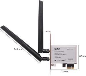 Wireless Network mini PCI-E Card to Desktop PCI-E Adapter Converter wifi adapter for pc + PCI-E Low Profile
