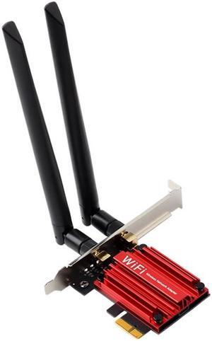 Wireless-AC 9260 802.11ac 1730Mbps PCI Express Desktop PCi-e WiFi Adapter + Bluetooth 5.0 for Intel 9260ac Wireless Card
