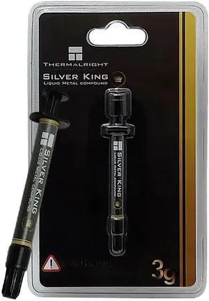 Thermalright Silver King 3g High-Performance Thermal Grease 79(W/M-K) Liquid Metal Heat Dissipation Essential for perfect Heat