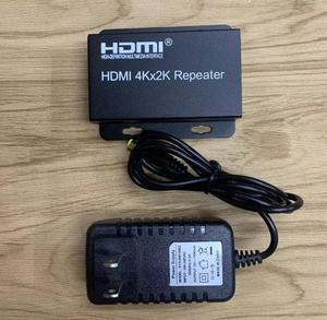 HDMI Signal Amplifier HDMI Repeater Booster Adapter Support 3D 4k*2k Audio for HD 1080P TV DVD STB Monitor Extension