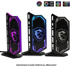 GPU Bracket Support Graphics Card Support Vertical Holder Stand 5V ARGB Lighting Multiple graphics customization
