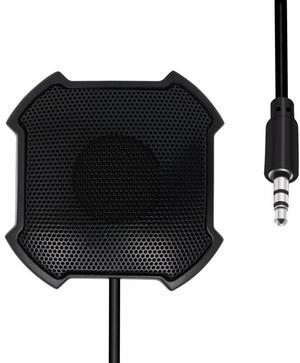 Conference Microphone Omnidirectional 360 Condenser Desktop Voice Recorder 3.5mm Audio Jack Mic Pickup for PC Microfone