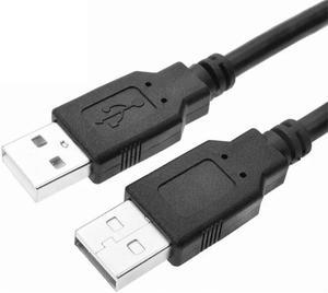 USB 2.0 Extension Cord Type A Male to A Male Data Transfer Cable Hi-Speed 480 Mbps