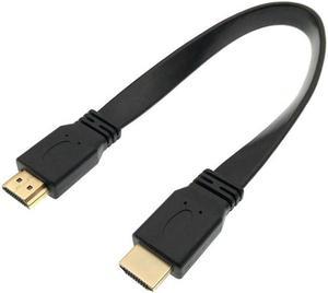 High Quality Full HD HDMI Cable Support 3D Male to Male Plug Flat Cable Cord for Audio Video HDTV TV PS3