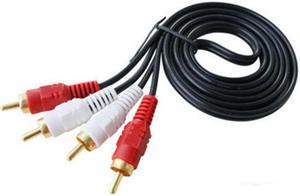 2 RCA Jack Stereo Dual RCA Audio Speaker Male to Male Patch Cable 1.5m 3m 5m 10m