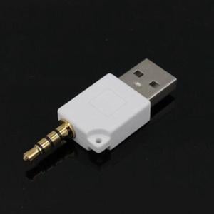 3.5mm Male AUX Audio Stereo Plug Jack to USB 2.0 Male Converter Adapter Plug for Apple for iPod