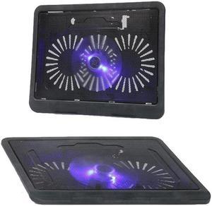 14 inches or less laptop Cooling Pad Laptop Cooler USB Hub with Big Cooling Fans Light Notebook Stand and Quiet Fixture