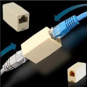 CAT5 RJ45 Network Cable Extender Plug Coupler Joiner