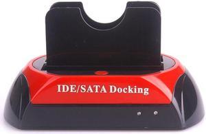 HDD Docking Station 2.5 Inch 3.5 Inch IDE SATA USB 2.0 Dual HDD Hard Drive Disk Docking Station Base Support Hard Disk