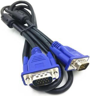 VGA Extension Cable HD 15 Pin Male to Male VGA Cables Cord Wire Line Copper Core for PC Computer Projector Monitor