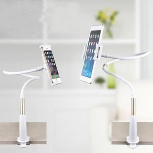 360 Degrees Flexible Arm Table Pad Holder Stand 80cm or 120cm Long Lazy People Bed Desktop Tablet Mount for Ipad mini or Phone