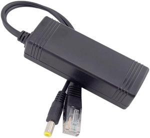 IEEE 802.3af USB Active PoE Splitter Power Over Ethernet 48V to 12V Computer