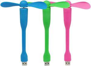 USB Fan Flexible portable removable USB Mini Fan For all Power Supply USB Output USB Gadgets