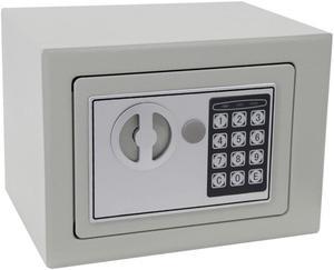 9" Small Electronic Digital Keypad Lock Office Home Cash Gun Safe Box 17*23*17cm