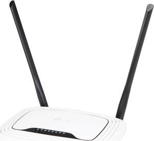 TP-Link N300 Wireless Extender, Wi-Fi Router (TL-WR841N) - 2 x 5dBi High Power Antennas, Supports Access Point, WISP, Up to 300Mbps