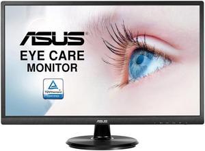 ASUS VA249HE 23.8 Full HD 1080p 16:9 250 Nit 16.7 Million Colors 5ms Response Time Eye Care LCD Monitor