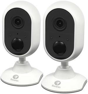 1080p Alert Indoor Security Camera - Twin Pack