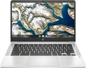 HP Chromebook, 14a-na0061dx, FHD, N4000, 4GB, 32GB, Sliver