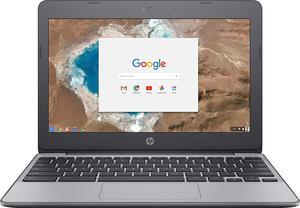 HP 11.6-Inch Chromebook (Intel Dual-Core Celeron N3060, 1.6GHz, 2GB RAM, 16GB eMMC, HD Display (1366 x 768), HD Webcam, Bluetooth, HDMI, Chrome OS)