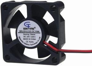 35mm 35x35x10mm 24V 0.06A Brushless DC Cooling Cooler Fan 2pin Silent