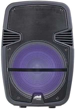 Naxa Portable 15 inch Bluetooth Party Speaker with Disco Light