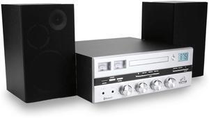 Victor Milwaukee II Desktop Bluetooth CD Player Stereo System