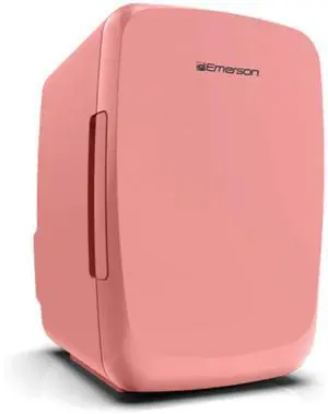 Emerson Portable Mini Fridge Cooler Pink