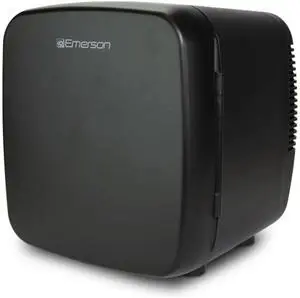 Emerson Portable Mini Fridge Cooler XL with 9 Liter Capacity and Locking Latch