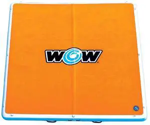 WOW Watersports 8'x8'x6" Drop Stitch Vacation Station Dock with Deckpad