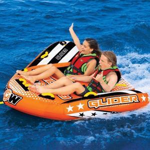 WOW Watersports 22-WTO-3966 Glider 2-Person Towable with Flex Seating