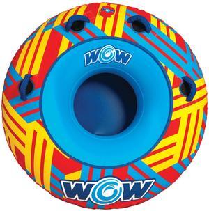 WOW Watersports Tracer Water and Snow Tube Towable for Summer & Winter Action