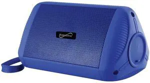 Supersonic IPX6 Water-Resistant Portable BT Speaker with True Wireless Technology Blue