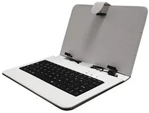 Supersonic 7" Tablet Keyboard and Case White