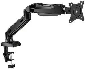 ErgoAV Gas Spring Desk Mount for Single Monitors 13" to 27"
