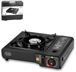 Alpine Cuisine Lightweight Portable Gas Stove for Outdoor and Indoor Cooking