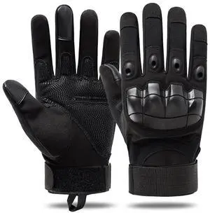 JupiterGear Airsoft Gloves for Outdoor Sports, Paintball, and Motorcycling with Touchscreen Fingertip Capability