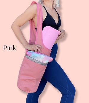 JupiterGear Yoga Mat Carrying Tote Bag with Large Size Pockets