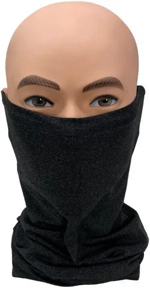 JupiterGear Premium Sports Neck Gaiter Face Mask for Fishing and Other Outdoor Activities Charcoal