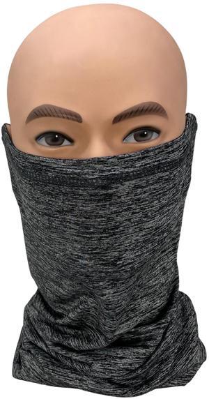 JupiterGear Premium Sports Neck Gaiter Face Mask for Fishing and Other Outdoor Activities Heather Gray